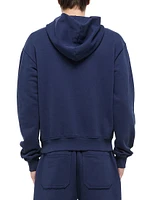 Embossed Logo Studio Hoodie