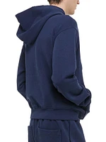 Embossed Logo Studio Hoodie