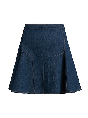 Adaline Denim Miniskirt
