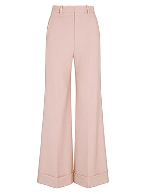 Calvary Twill Wide-Leg Trousers