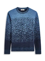 Gradient Wool Crewneck Sweater