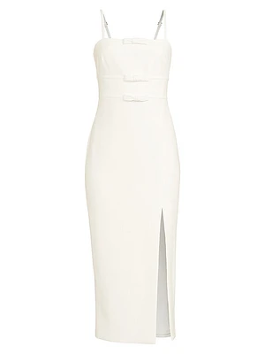Ayla Bow Sheath Cocktail Dress