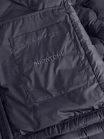 Quilted Zip Bomber Jacket