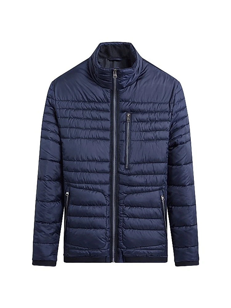 Zip-Up Bomber Jacket