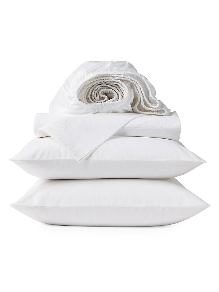 Vista Embroidered Organic Sheet Set