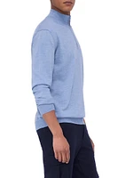 Spencer Wool Half-Zip Sweater