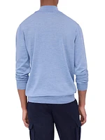 Spencer Wool Half-Zip Sweater