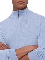 Spencer Wool Half-Zip Sweater