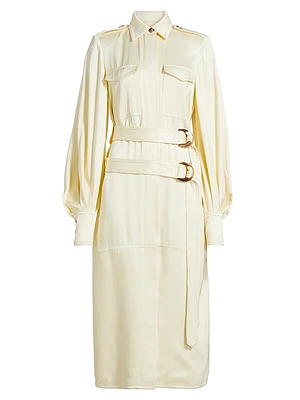 Balance Cargo Belted Midi-Dress