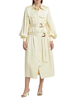 Balance Cargo Belted Midi-Dress