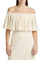 Off-The-Shoulder Ruffle Top