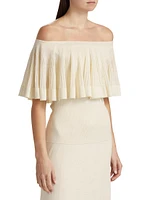 Off-The-Shoulder Ruffle Top