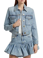 Denim Crop Jacket