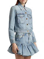 Denim Crop Jacket
