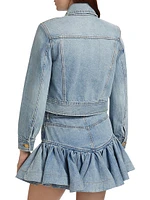 Denim Crop Jacket