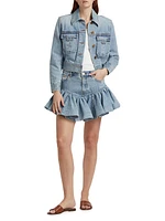 Denim Crop Jacket