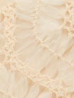 Illuminate Macrame Silk Gown