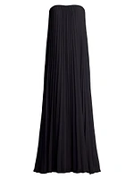 Sunburst Pleated Gown