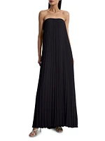 Sunburst Pleated Gown