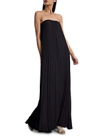 Sunburst Pleated Gown