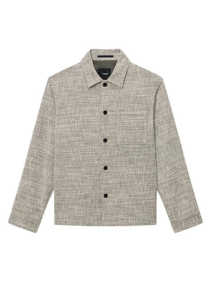 Tweed Canvas Overshirt