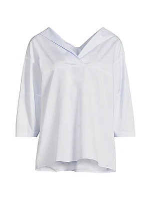 Oriana Bow Blouse