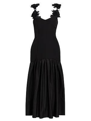 Esme Crepe Midi-Dress