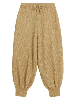 Lurex Knit Pants