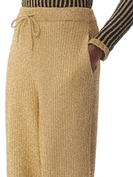 Lurex Knit Pants