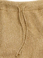Lurex Knit Pants