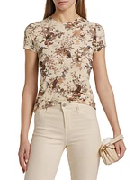 Ressi Jungle Print Fitted T-Shirt
