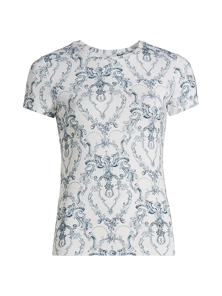 Ressi Filigree Toile Crewneck T-Shirt