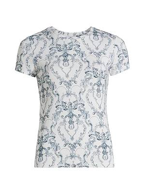 Ressi Filigree Toile Crewneck T-Shirt