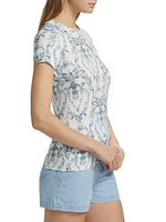 Ressi Filigree Toile Crewneck T-Shirt
