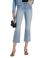 Kendra Flared Crop Jeans