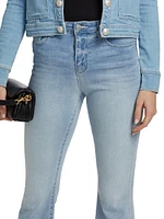 Kendra Flared Crop Jeans