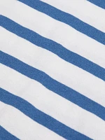 Striped Cotton-Cashmere T-Shirt