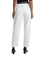 The Nikki Mid-Rise Barrel Jeans