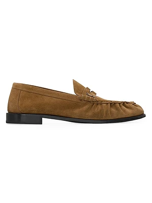 Le Loafer Penny Slippers Suede