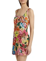Augustine Sequin Floral Minidress