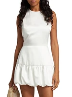 Jasper Bubble-Hem Minidress