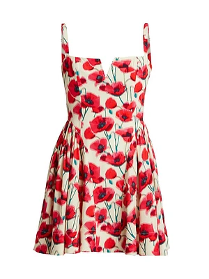 Sarabeth Floral Sleeveless Minidress