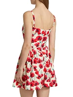 Sarabeth Floral Sleeveless Minidress