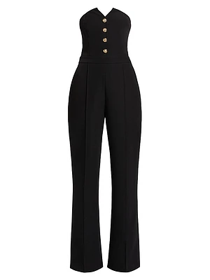 Camilo Crepe Wide-Leg Jumpsuit