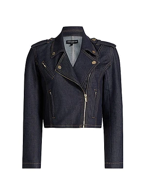 Cosita Denim Moto Jacket