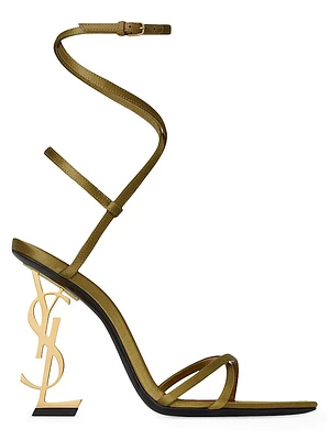 Opyum Sandals Satin Crepe