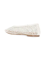 Alba Net Ballet Flats