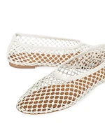 Alba Net Ballet Flats