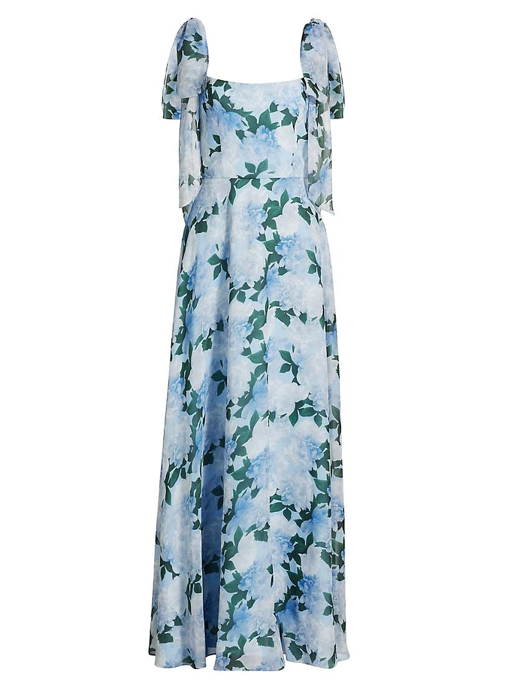 Pearl Floral Maxi Dress