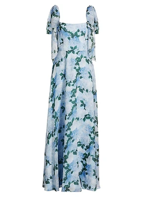 Pearl Floral Maxi Dress